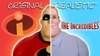 DIY "Realistic" Mr. Incredible Custom Doll // 50/50 Repaint