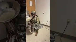 Army musicians in the field @brandon