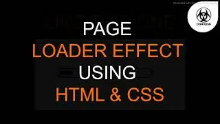 Page Loader Animation Using HTML & CSS. | Loading Animation. #html #css #CodeGyan.