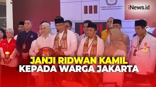 Daftar Pilgub ke KPU DKI, Ini Janji Ridwan Kamil kepada Warga Jakarta