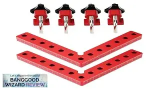 VEIKO 2 Set Woodworking Precision Clamping Square L-Shaped Auxiliary Fixture Splicing Board Review