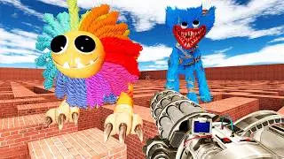 Poppy Playtime Chapter 3: Chased in the Maze in GMOD Sandbox ► Garry's Mod