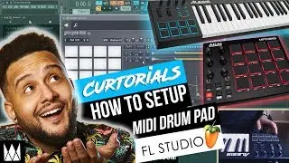 FL Studio 12: How To Assign Your Midi Drum Pad To FPC | 