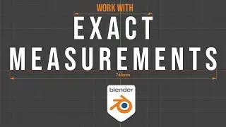 Exact measurements - Blender 4