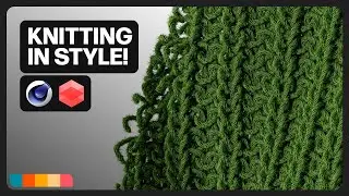 Make Procedural Knitting in Cinema 4D