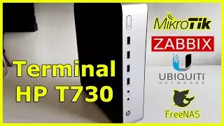 Terminal HP T730 mikrotik routeros pfsense zabbix