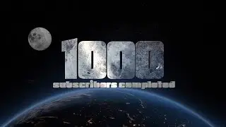 1000 Subscribers Completed on Creative Vfx Studio Channel | Thank So Much To Our All Subscribers