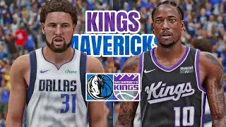 NEW LOOK MAVERICKS vs NEW LOOK KINGS | NBA 2K24 (PS5)