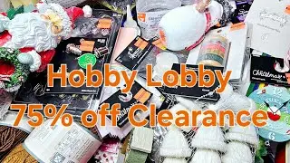 New 75% Clearance Hobby Lobby | Haul #3