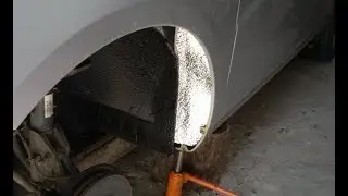 Lada Vesta. Губка за передними подкрылками. Мое решение