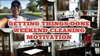 GET IT ALL DONE//HOMEMAKING WITH THIS MAMA//CLEANING MOTIVATION #walking  #homemakingwiththismama