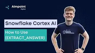 Snowflake Cortex AI | How to Use (EXTRACT_ANSWER)