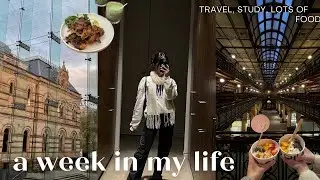 A WEEK IN MY LIFE | travel vlog, study, lots of food