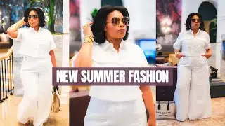 New Summer Try On Haul | Banana Republic, Walmart, Anthropologie