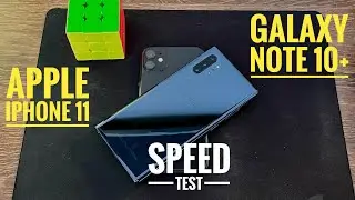 iPhone 11 VS Galaxy Note10+ SPEED TEST in 2024