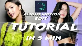 how to make a tiktok edit on alight motion in 5 minutes! *beginners tutorial* (velocity)