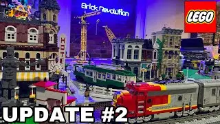 TRAINS, TROLLEY AND MOUNTAIN!! ! LEGO City March 2023 Update