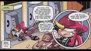 Espio's Gambling Problem (Sonic Archie Comic Dub)