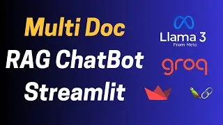 Multi Document RAG Chatbot - Streamlit Langchain Groq ChromaDB - LLAMA 3.1 | Generative AI