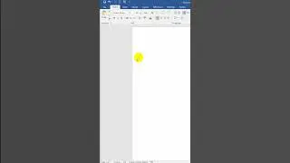 How to Insert blank page MS Word