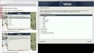 Installing Debian 10 Buster