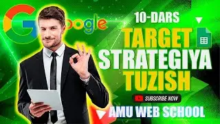 🎯 Target 🎯 10-Dars // "Strategiya tuzish"