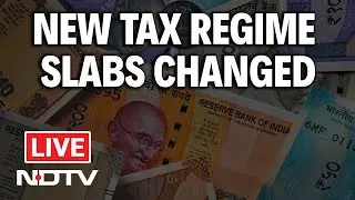 Union Budget 2024 Income Tax | Nirmala Sitharaman Budget Speech | Budget LIVE