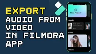 How to Extract Audio from Video in Filmora App 2024?