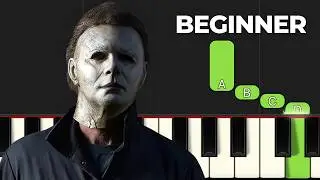 EASY! Halloween Theme | Piano Tutorial | BEGINNER