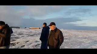 Попытка перехода через р Харасавей на Хищнике
