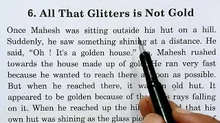 Short English Story || English story reading || English to Hindi translation | Vocabulary | Grammar