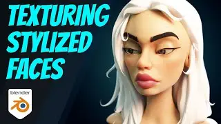 Texturing Stylized Faces - Blender 3