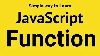 JavaScript Function  #javascriptforbeginners #javascript  #javascriptengineer