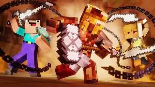 Desert Arena: SURVIVAL (Minecraft Fight Animation)