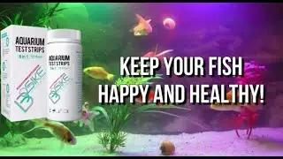 Accurate and Fast Aquarium Test Strips | BOSIKE | Tests For 6 Parameters To Keep Your Fish Healthy