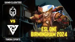 Gaimin Gladiators проти Tundra Esports | Гра 2 | ESL One Birmingham 2024 - Group B