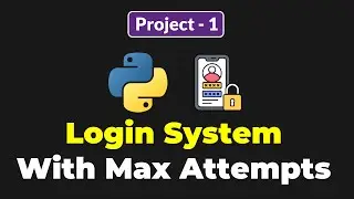 PYTHON LOGIN SYSTEM PROJECT FOR BEGINNERS