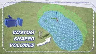Custom Volume Shapes; UNREAL ENGINE