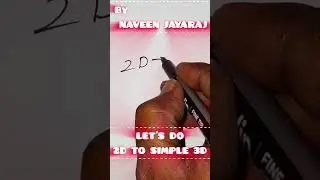 How To Draw A 3d Letter C - Awesome Trick Art