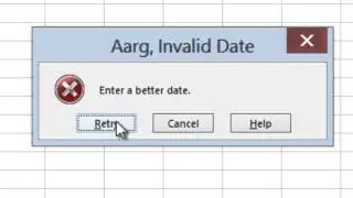 Xlsx Date Data Validation