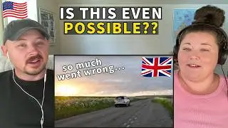 Americans React: Can You Beat the Sun Across the UK in a Range Rover? *This Was Unexpected*