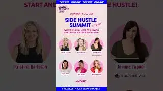 Speaking at The Ladies Finance Club: Side Hustle Summit