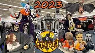 SPIRIT HALLOWEEN New 2023 Decor Full Store Walkthrough