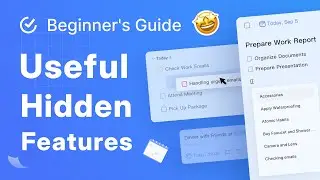 Unlock Useful Hidden Features in TickTick | Boost Productivity