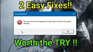 How to fix Valorant cannot launch this way, please launch the game directly !