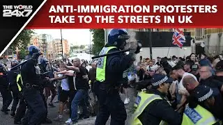 UK Stabbing Southport | Anti-Immigration Protesters Take To The Streets In UK