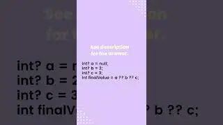 What's the answer? C# Null checking