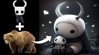 Нейросети Рисуют Hollow Knight (захватывают человечество)