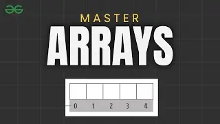 WHAT IS ARRAY? | Array Data Structures | DSA Course | GeeksforGeeks