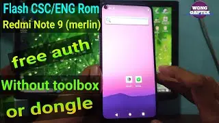 Flash Eng Rom Redmi Note 9 || Flash CSC Rom Redmi Note 9 (merlin)